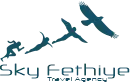 Sky fethiye yamaç paraşütü logo